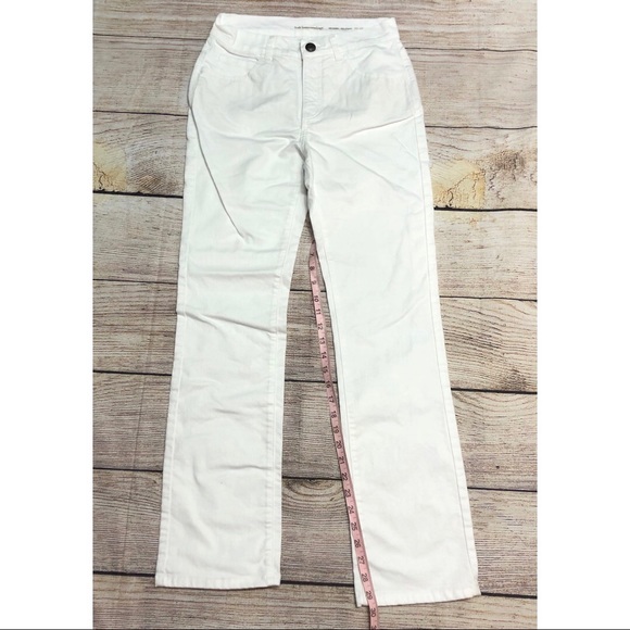 SOFT SURROUNDINGS White Jean Straight Classic Fit - Picture 4 of 6